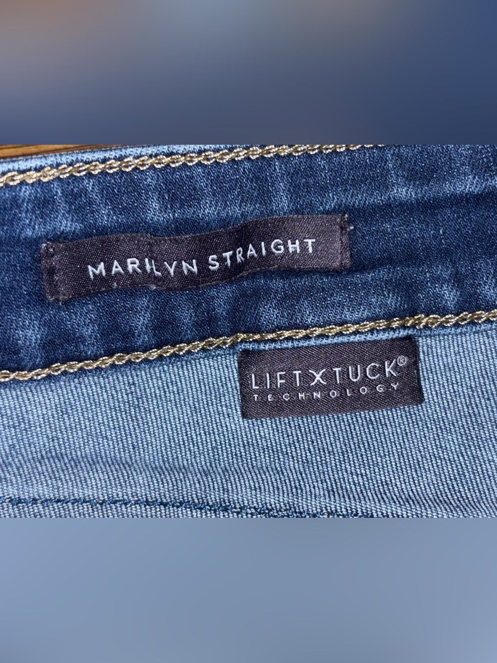 NYDJ Marilyn Straight Jeans Size 6 - Picture 3 of 12